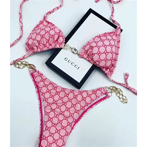 white gucci bathing suit|Gucci bikini etsy.